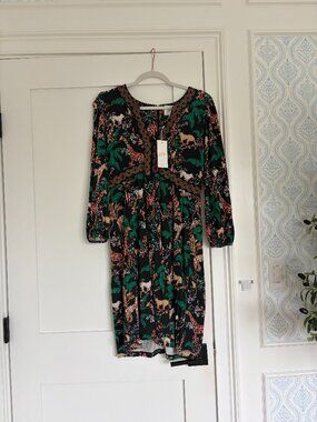 NWT Lilly Pulitzer Animal Print Casual Dress